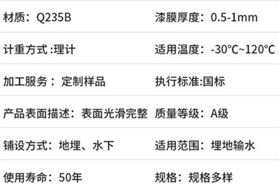 张家界地埋热浸塑电缆穿线管产品性能特点